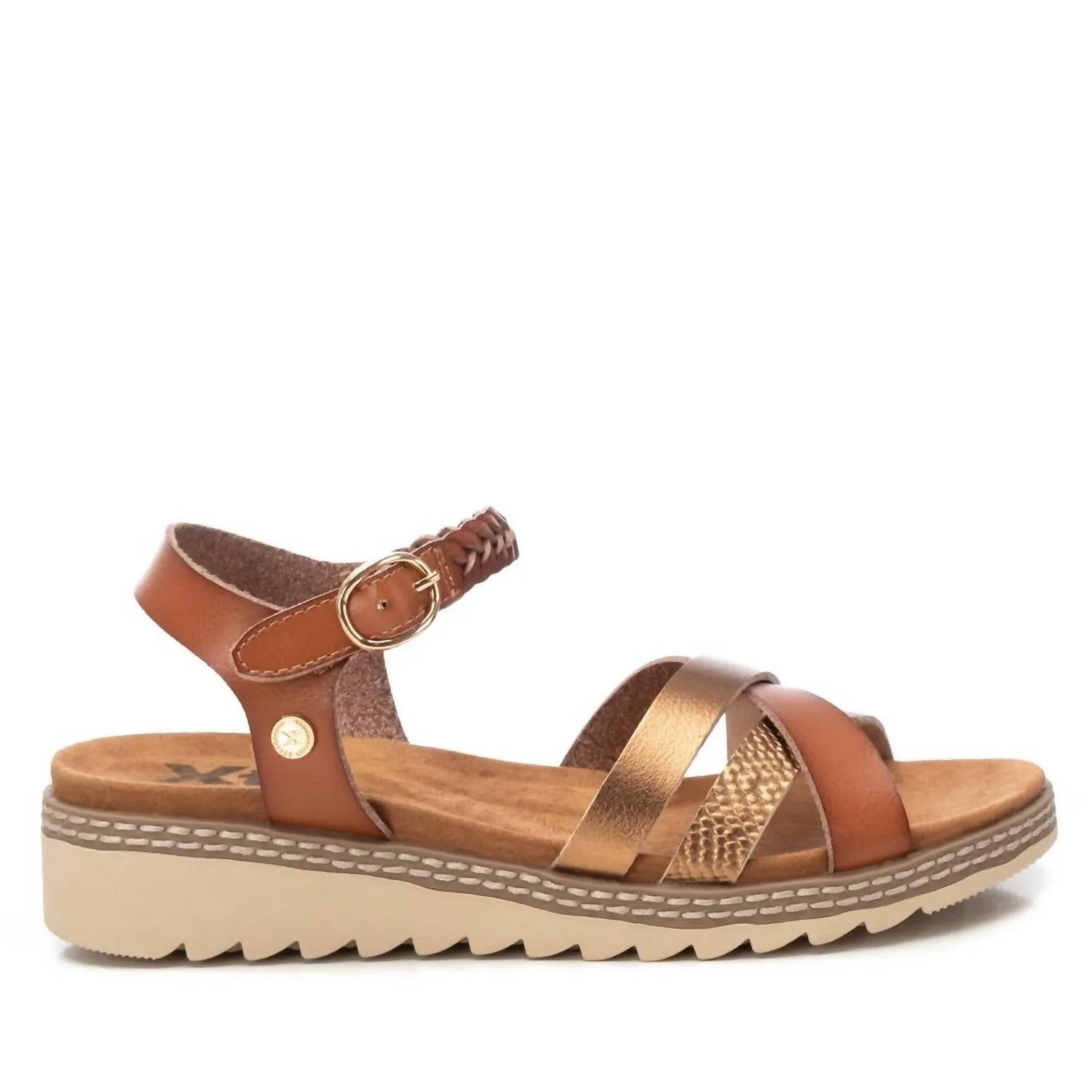 Women's Casual Sandals In Camel