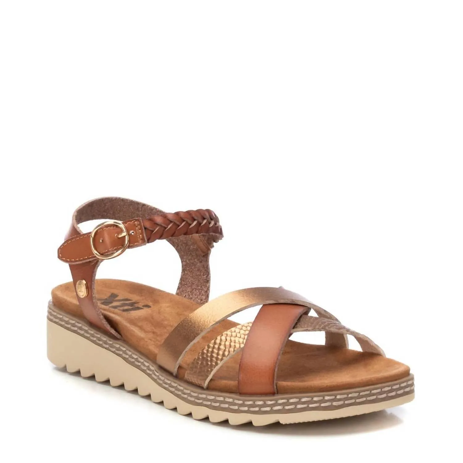 Women's Casual Sandals In Camel