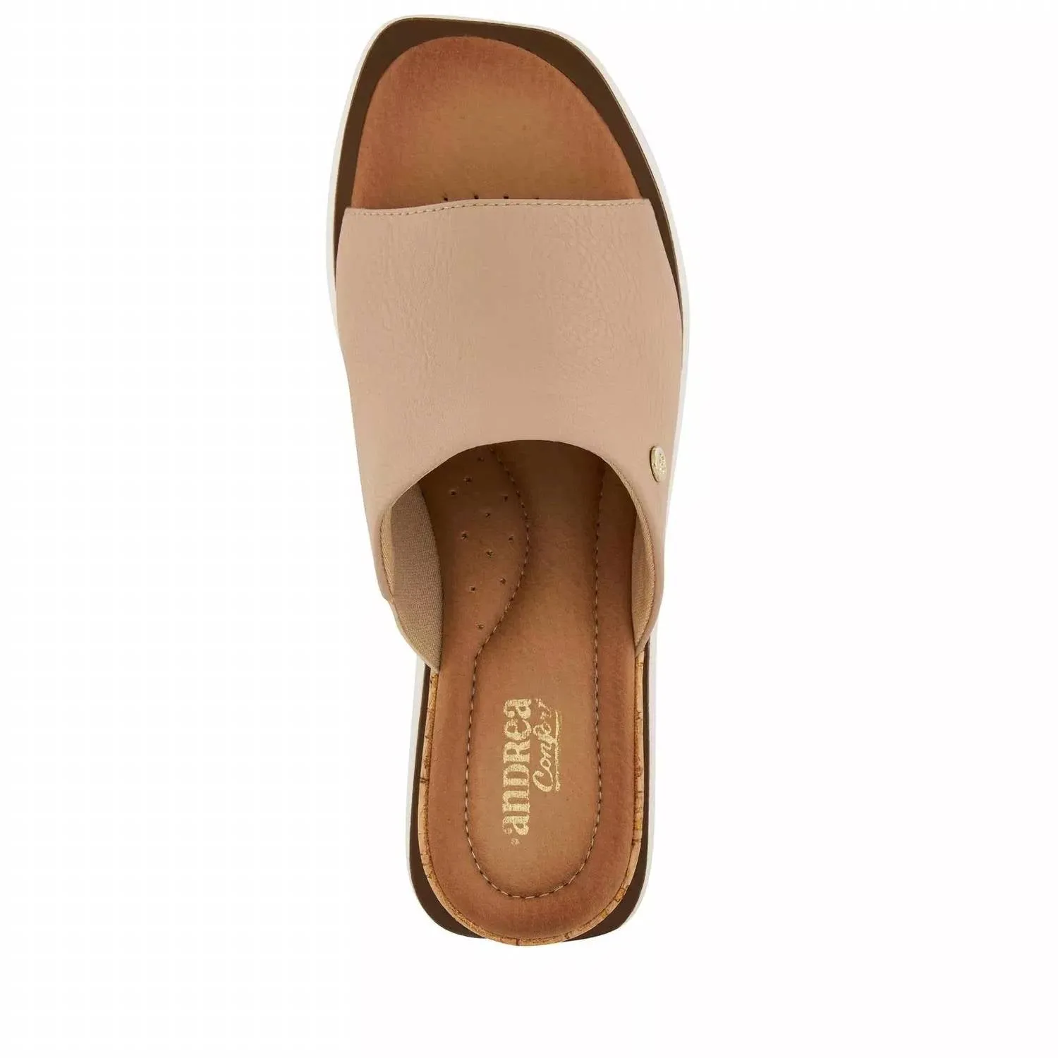 Women's Casual Wedge Platform Sandals In Nude