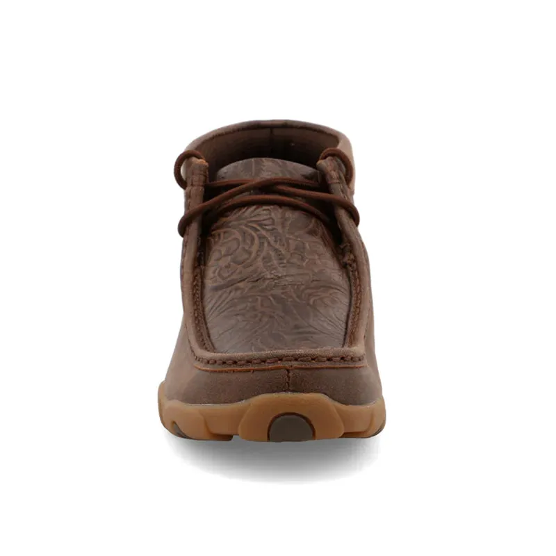 Women's Chukka Driving Moc Brown/Brown Print