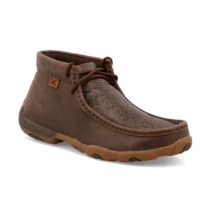Women's Chukka Driving Moc Brown/Brown Print