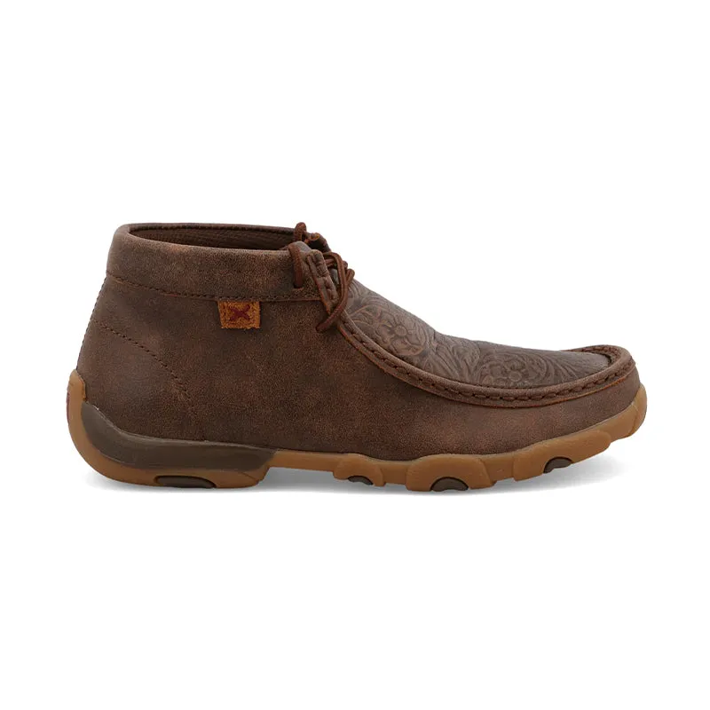 Women's Chukka Driving Moc Brown/Brown Print
