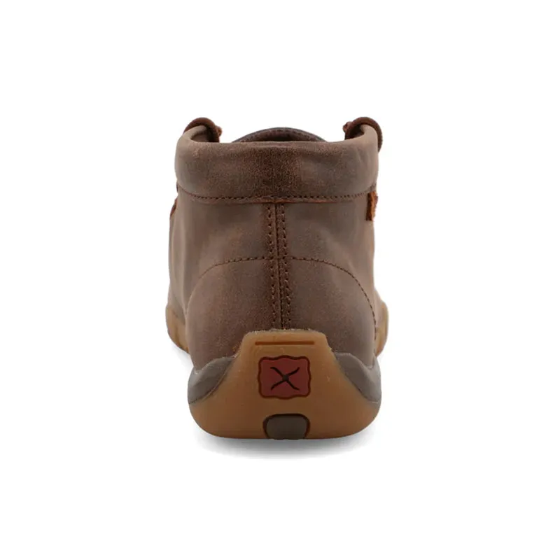 Women's Chukka Driving Moc Brown/Brown Print
