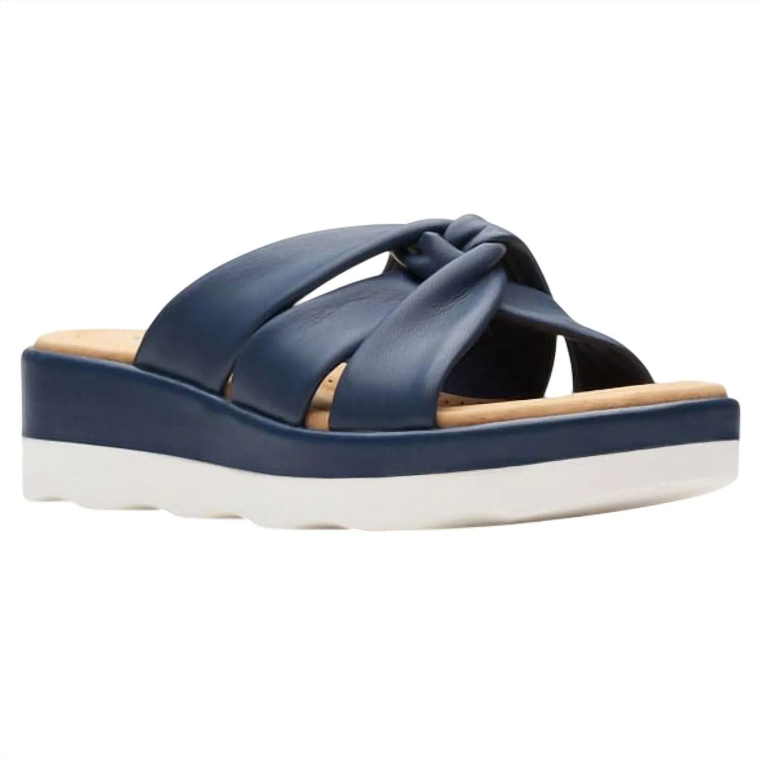Women's Clara Charm Edge Sandal In Navy Synthetic