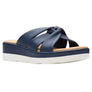 Women's Clara Charm Edge Sandal In Navy Synthetic
