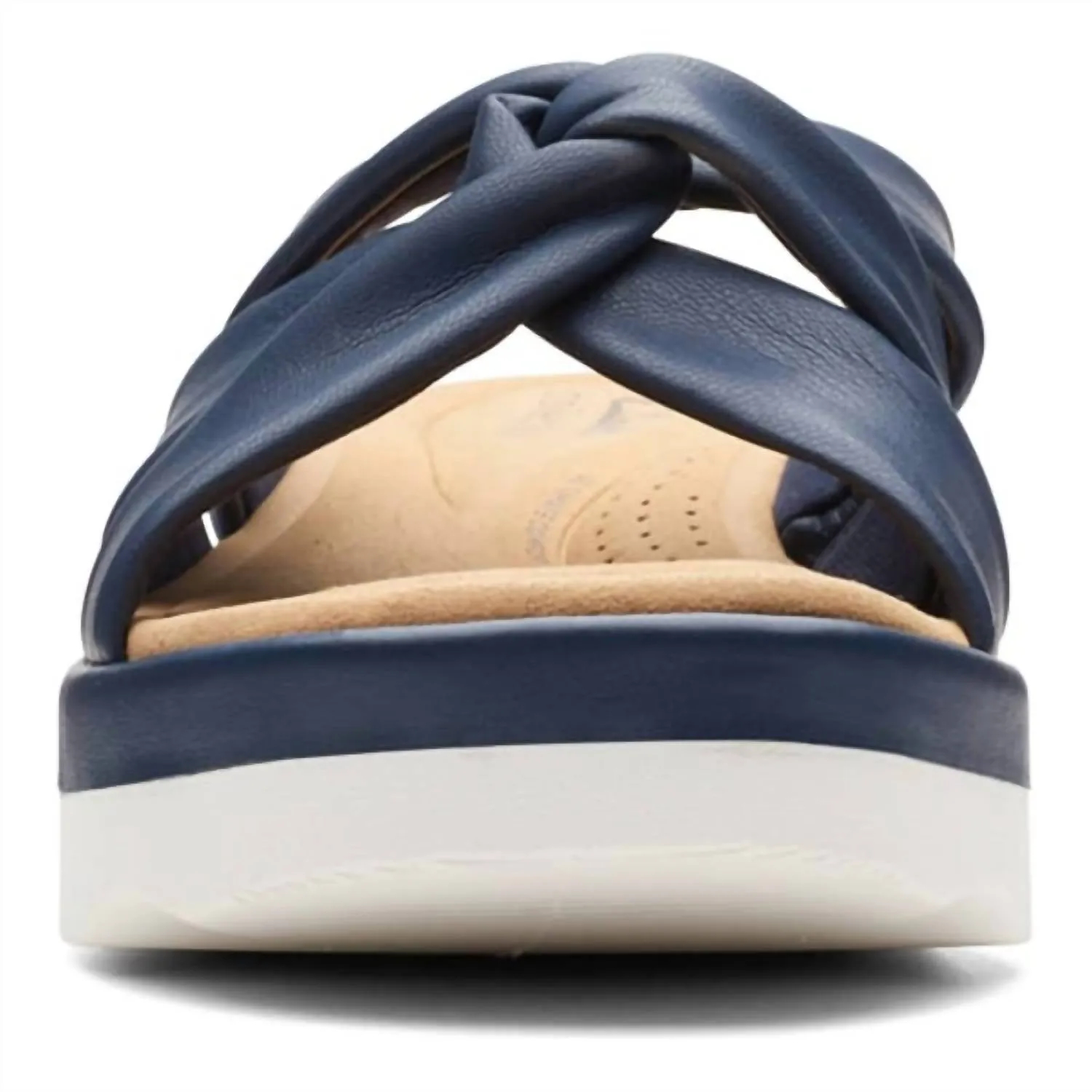 Women's Clara Charm Edge Sandal In Navy Synthetic