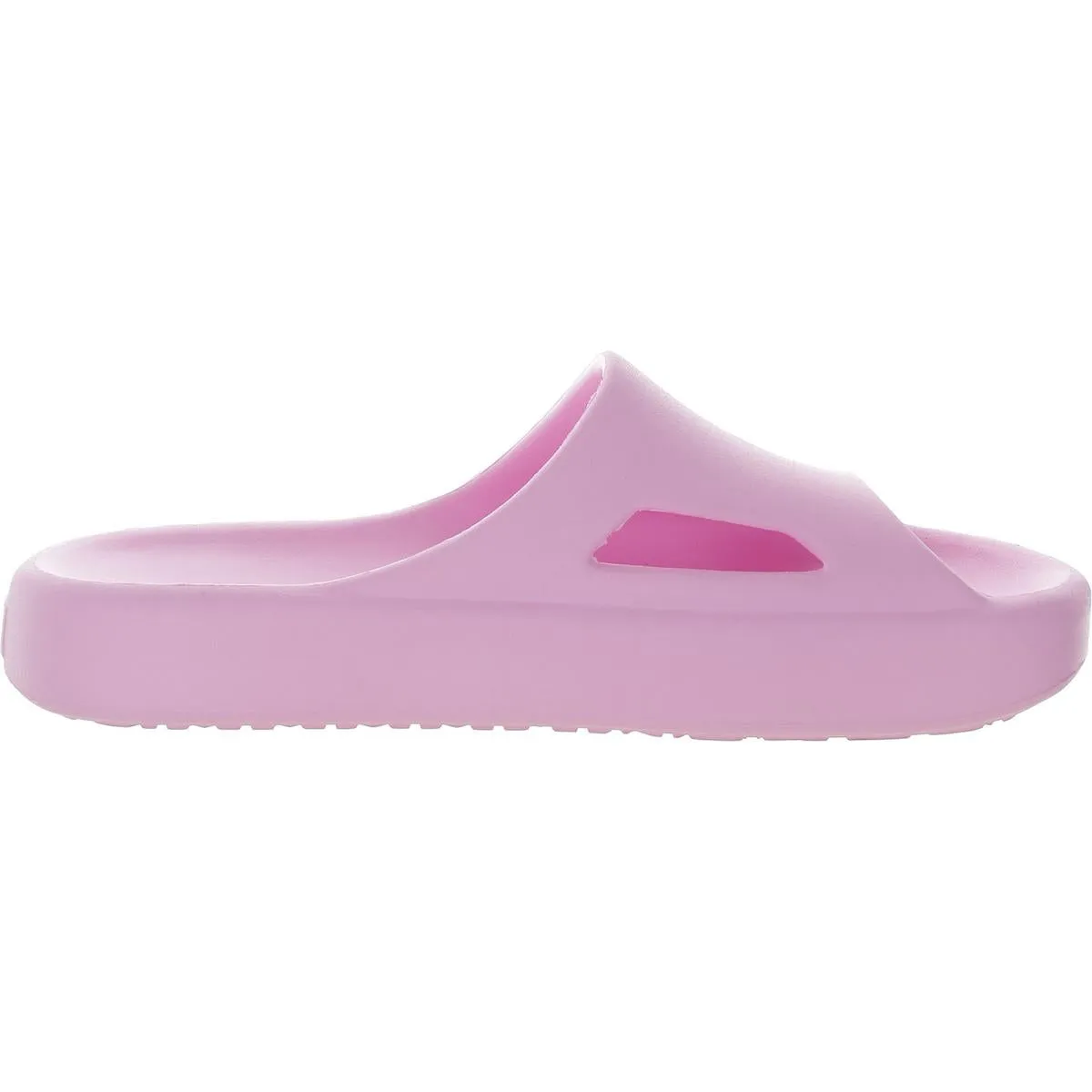 Womens Cushioned Footbed Manmade Pool Slides