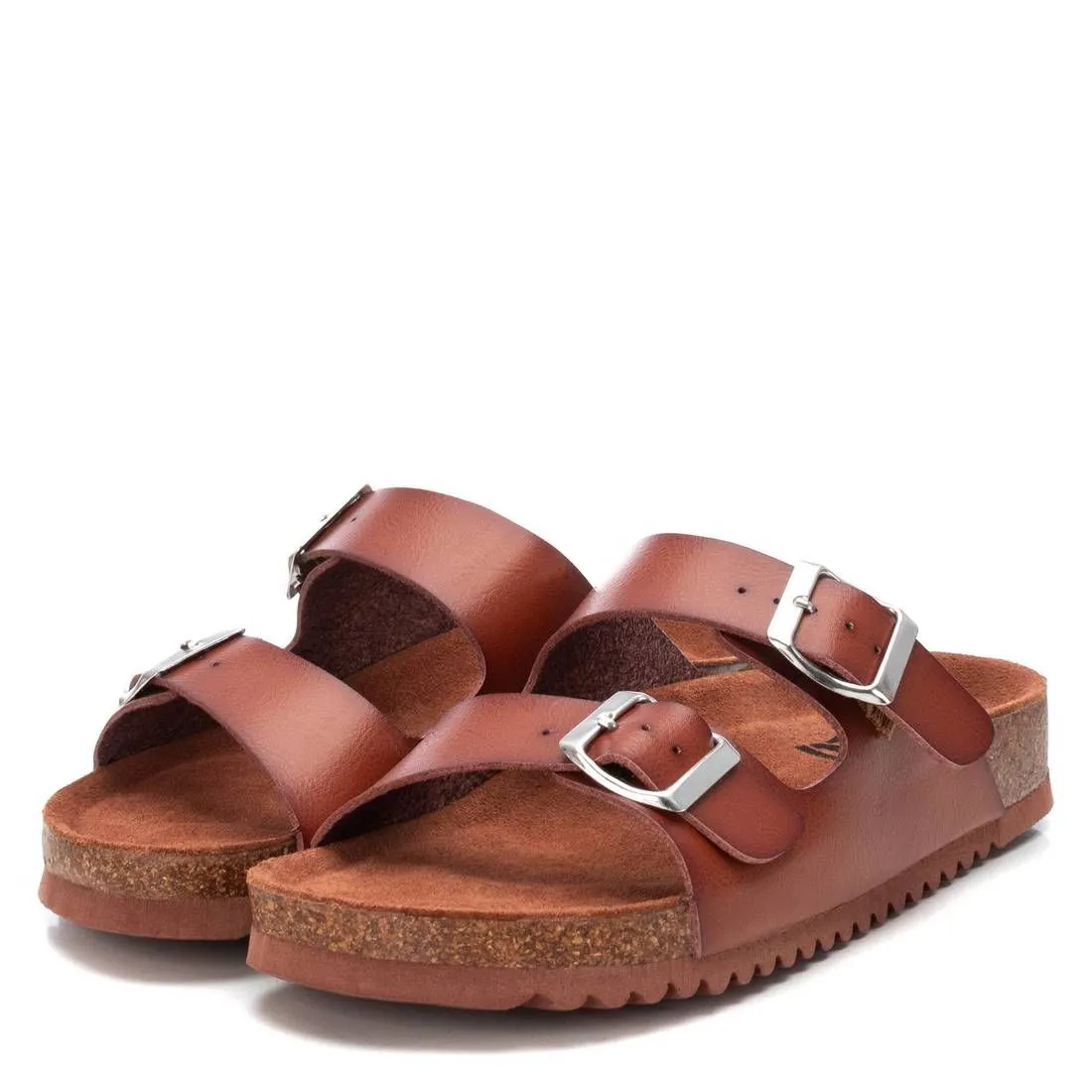 Women's Double Strap Buckle Sandals By XTI_