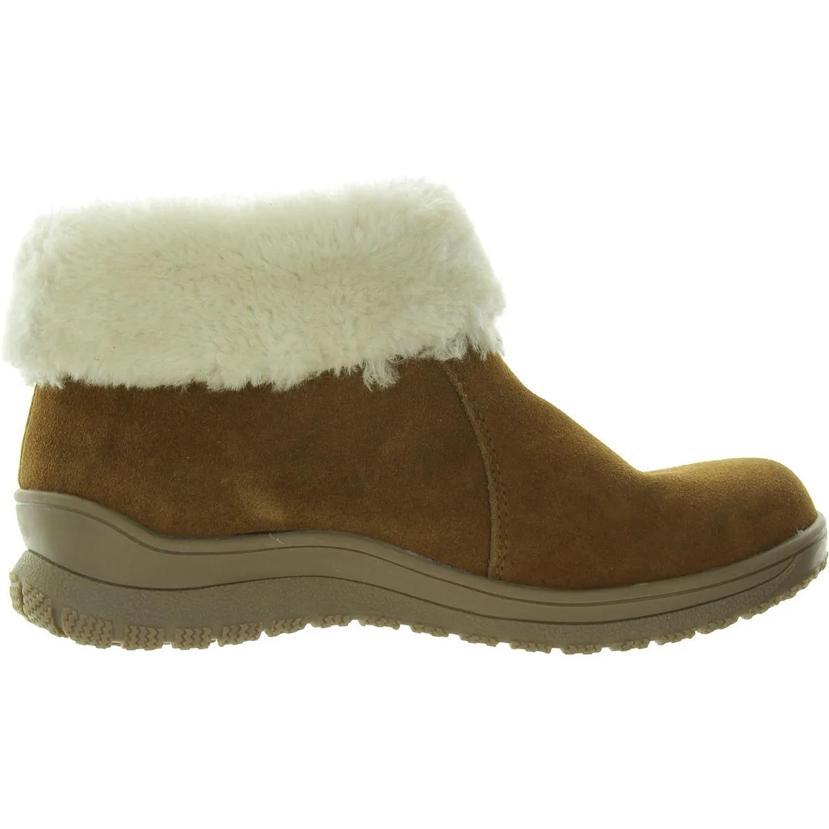 Womens Faux Fur Lined Faux Fur Shearling Boots