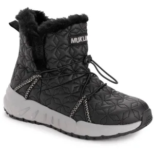 Womens Faux Fur Lined Faux Leather Booties