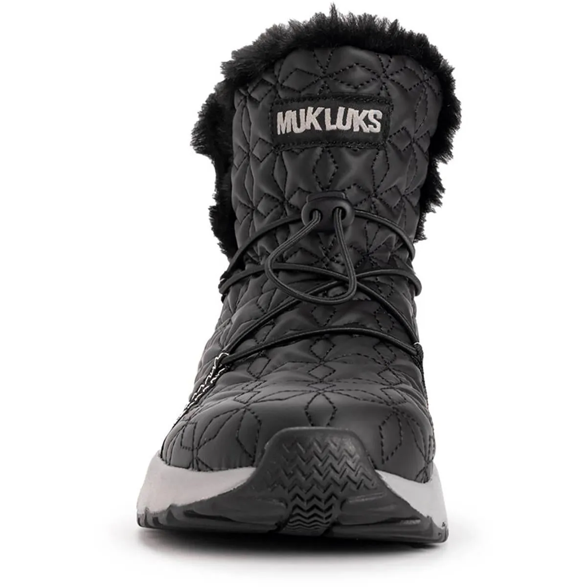 Womens Faux Fur Lined Faux Leather Booties