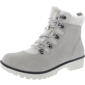 Womens Faux Fur Man Made Booties