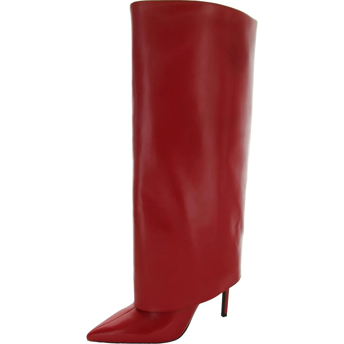 Womens Faux Leather Tall Knee-High Boots