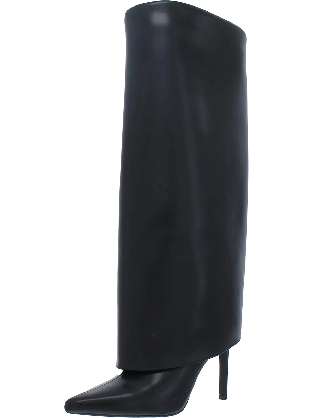 Womens Faux Leather Tall Knee-High Boots