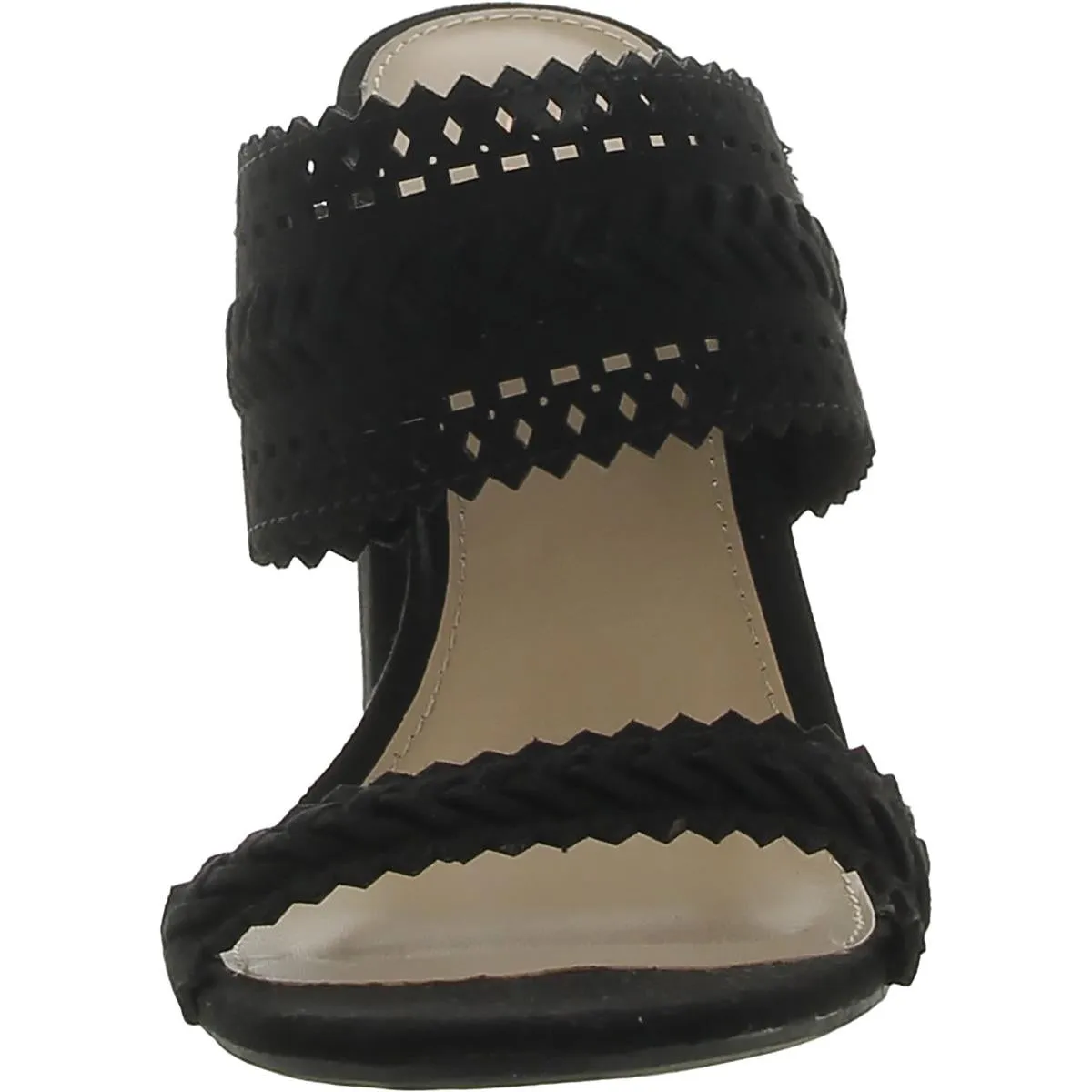 Womens Faux Suede Heels