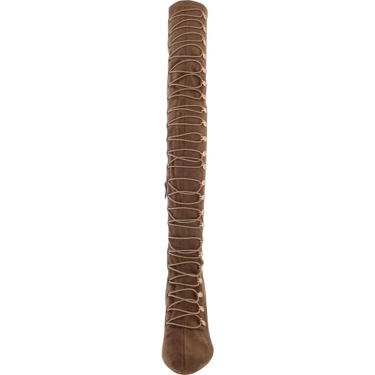 Womens Faux Suede Tall Over-The-Knee Boots