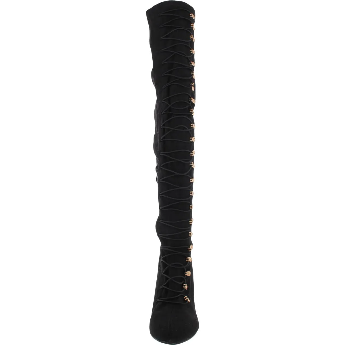 Womens Faux Suede Tall Over-The-Knee Boots