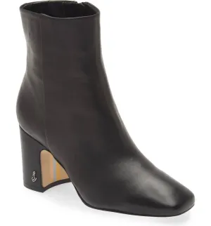 Women's Fawn Leather Boots In Black Leather