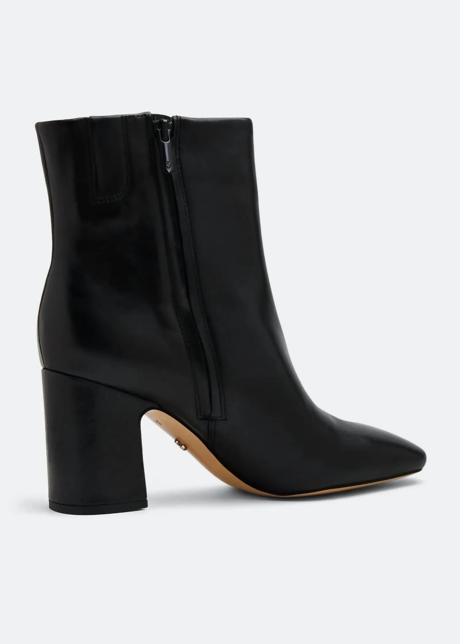 Women's Fawn Leather Boots In Black Leather