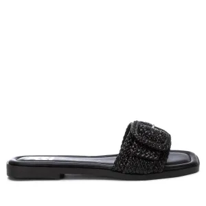Women's Flat Sandals In Black