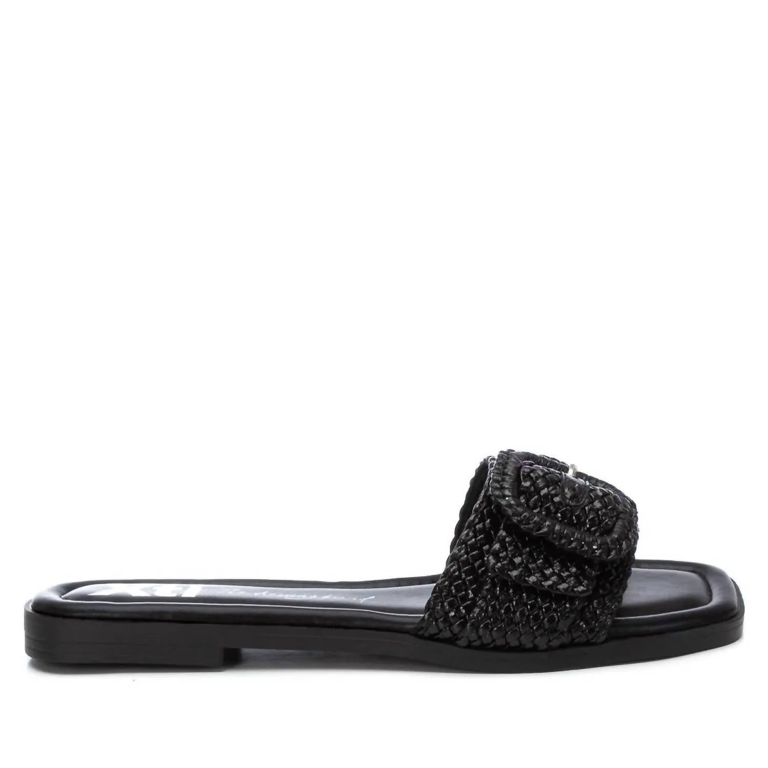 Women's Flat Sandals In Black