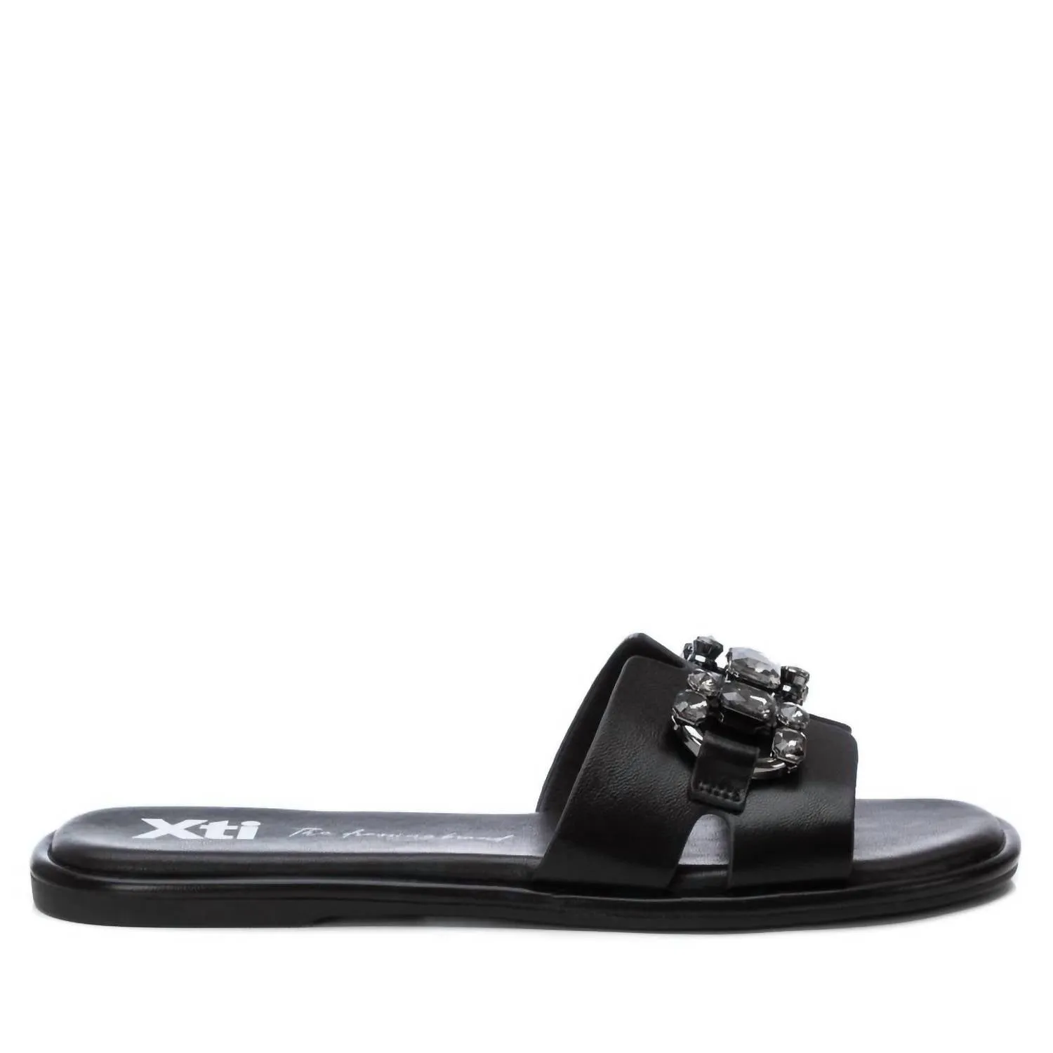 Women's Flat Sandals In Black