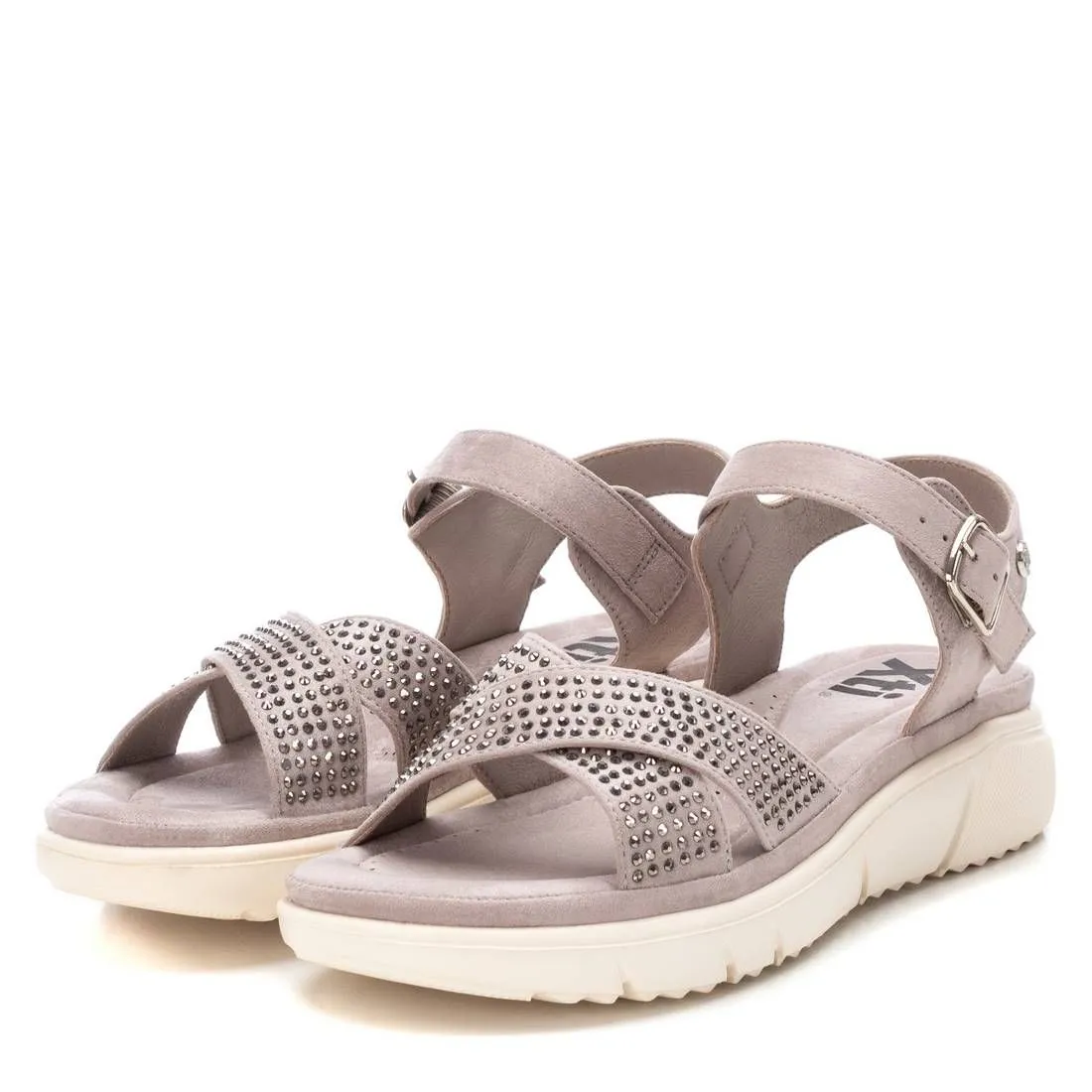Women's Flat Suede Sandals By XTI_