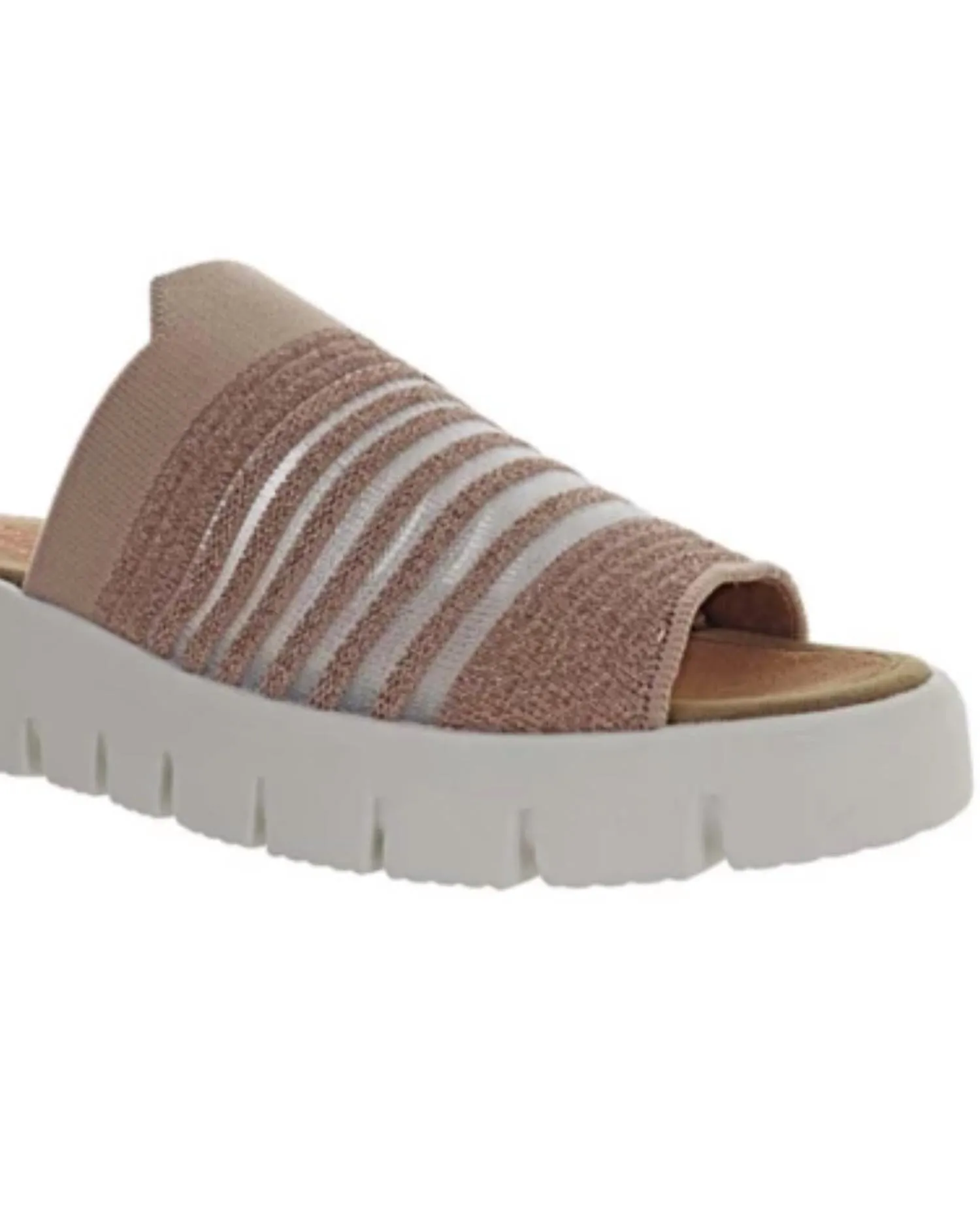 Women's Fx Iris Platform Sandals In Blush Rosegold
