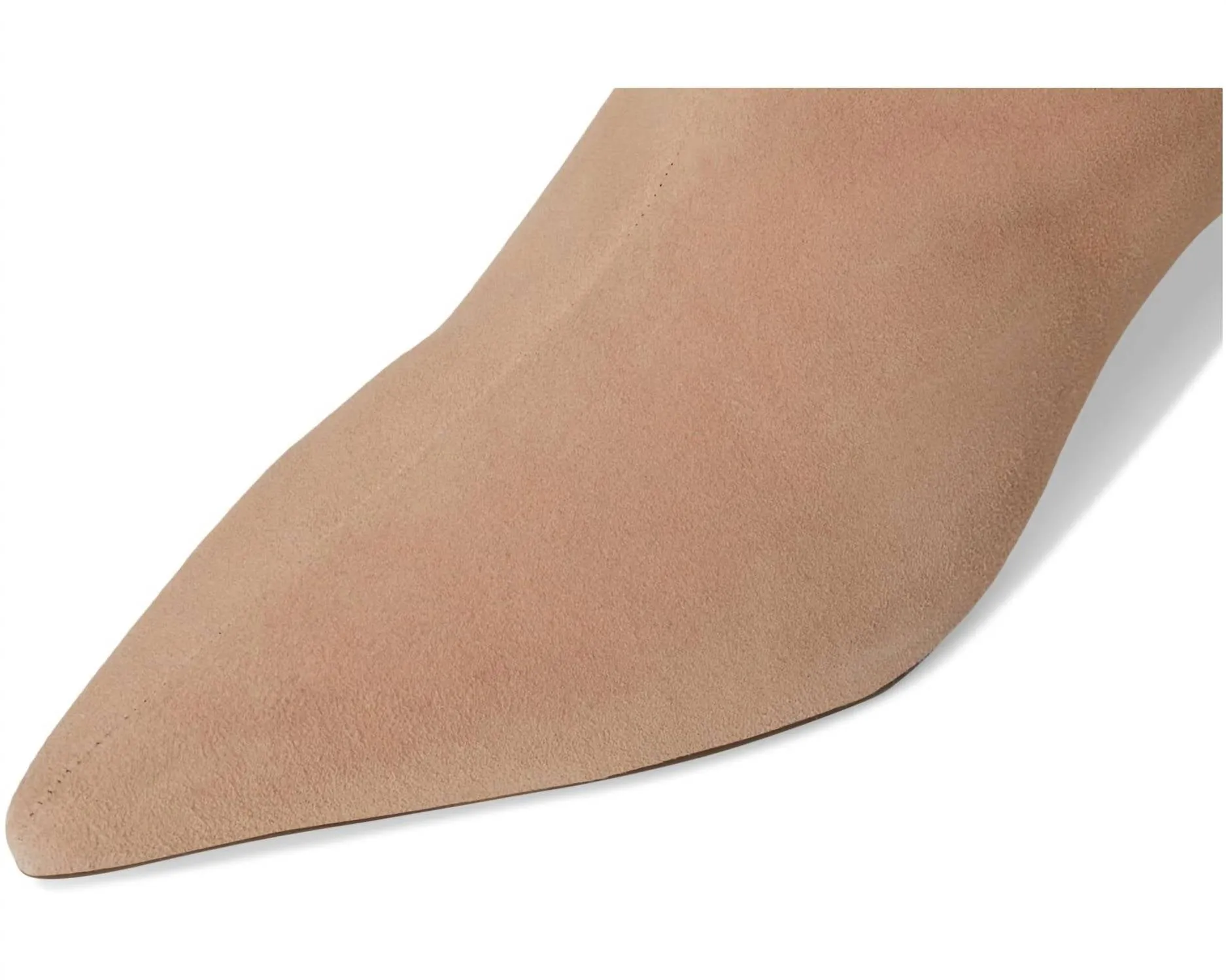 Women's Game Changer Heeled Boot In Buff Suede