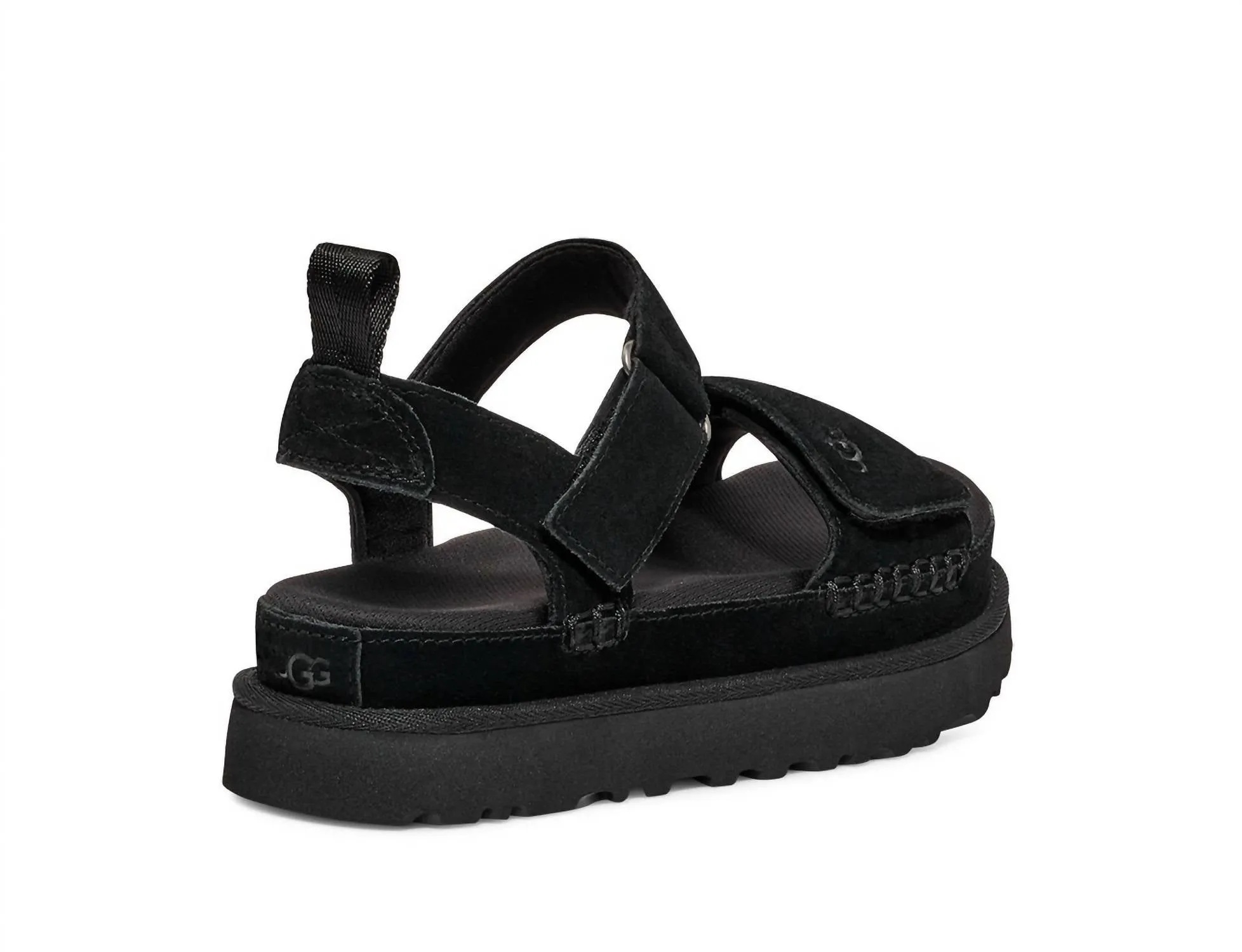 Women's Goldenstar Platform Sandal In Black