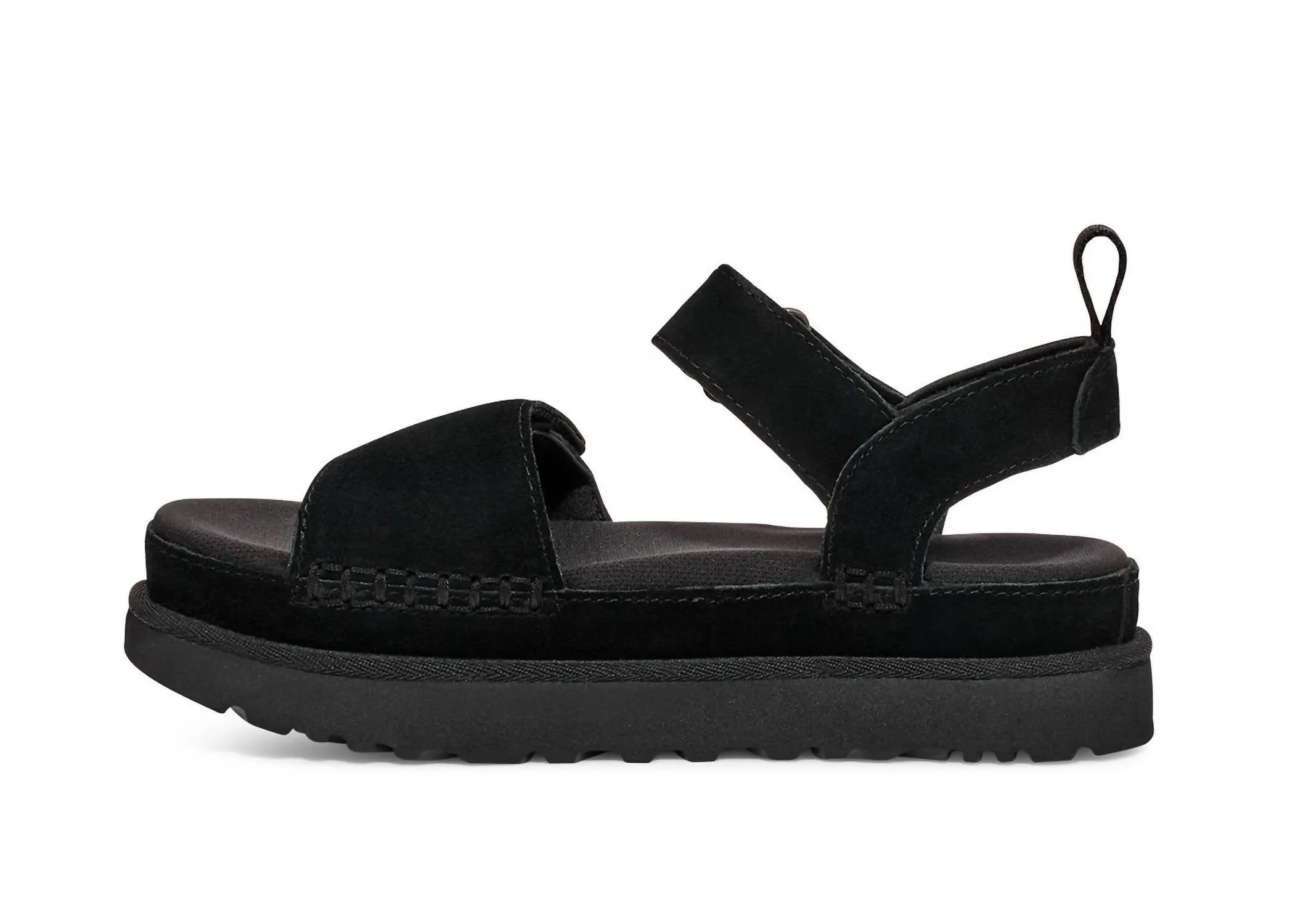 Women's Goldenstar Platform Sandal In Black