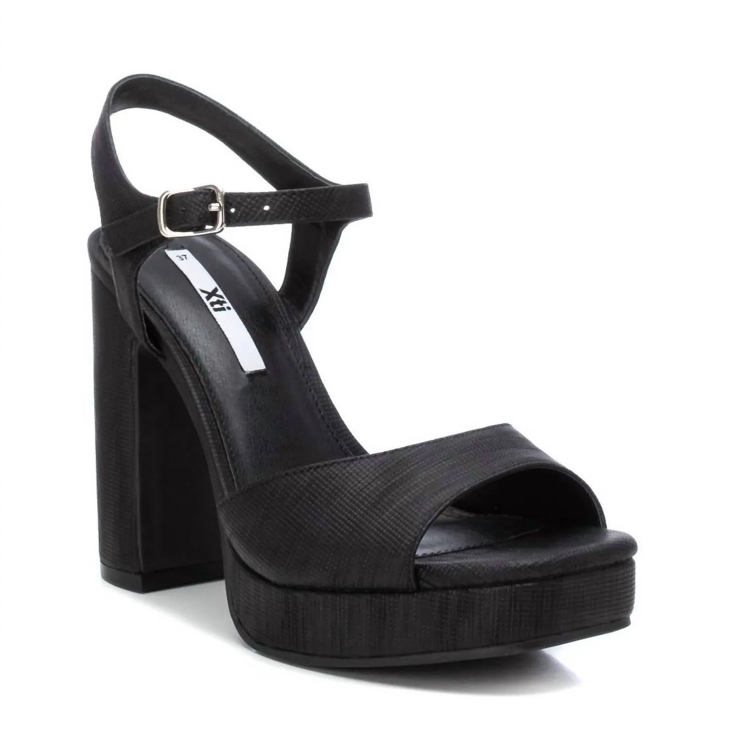Women's Heel Sandals In Black