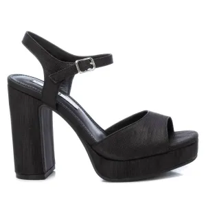 Women's Heel Sandals In Black
