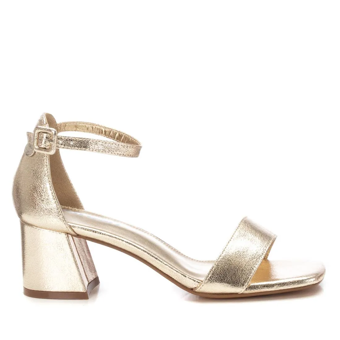 Women's Heeled Ankle Strap Sandals Refresh By Xti