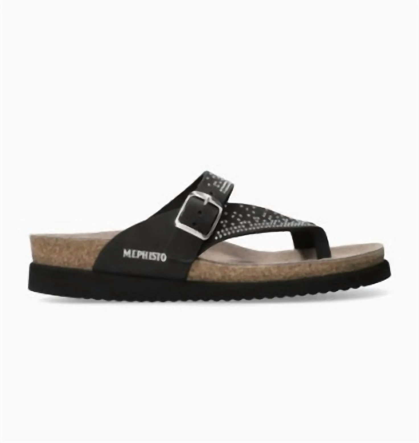 Women's Helena Spark Rhinestone Adorned Walking Sandal In Black
