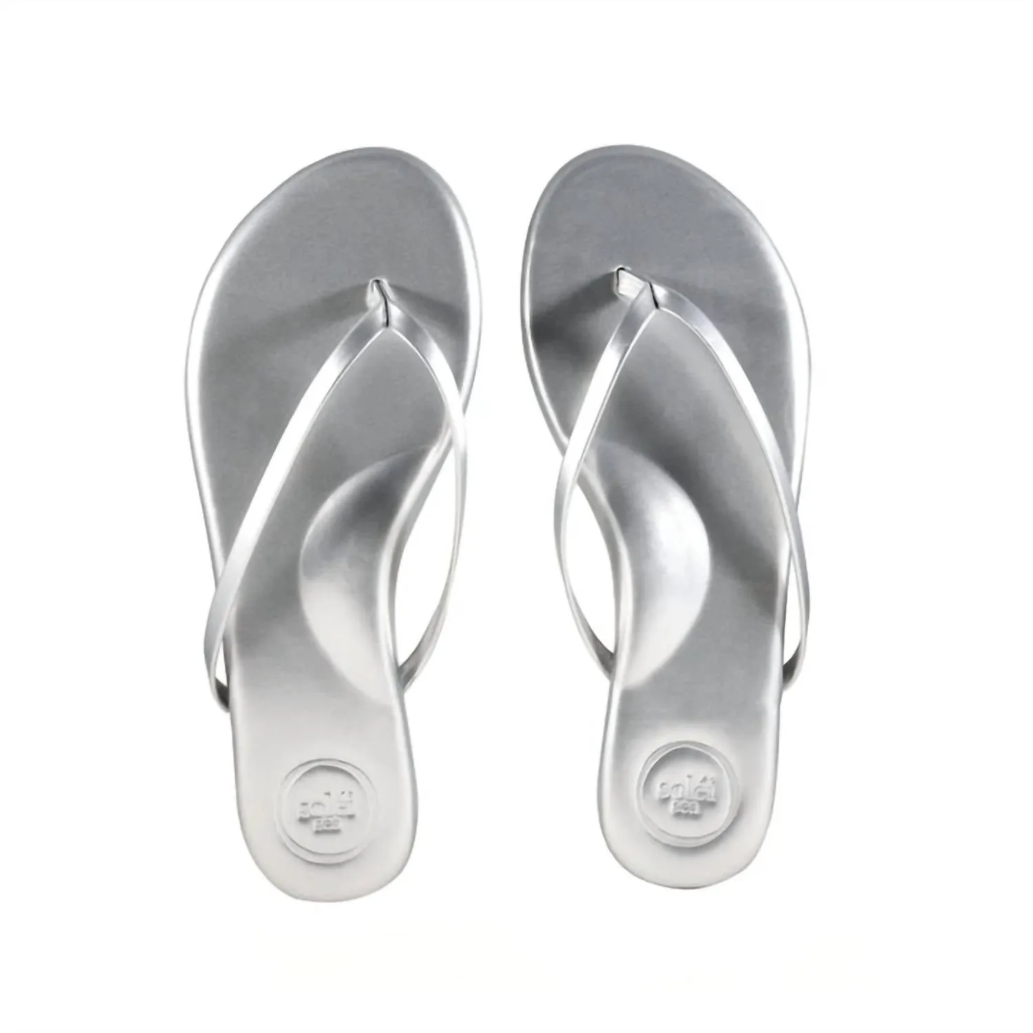 Women's Indie Sandal In Silver Metallic