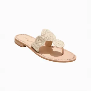 Women's Jacks Crochet Sandal In Natural
