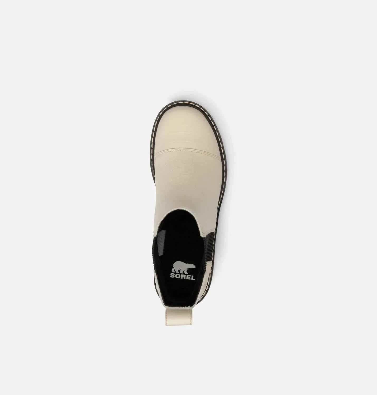 Women's Joan Now Chelsea Boots In Chalk / Black