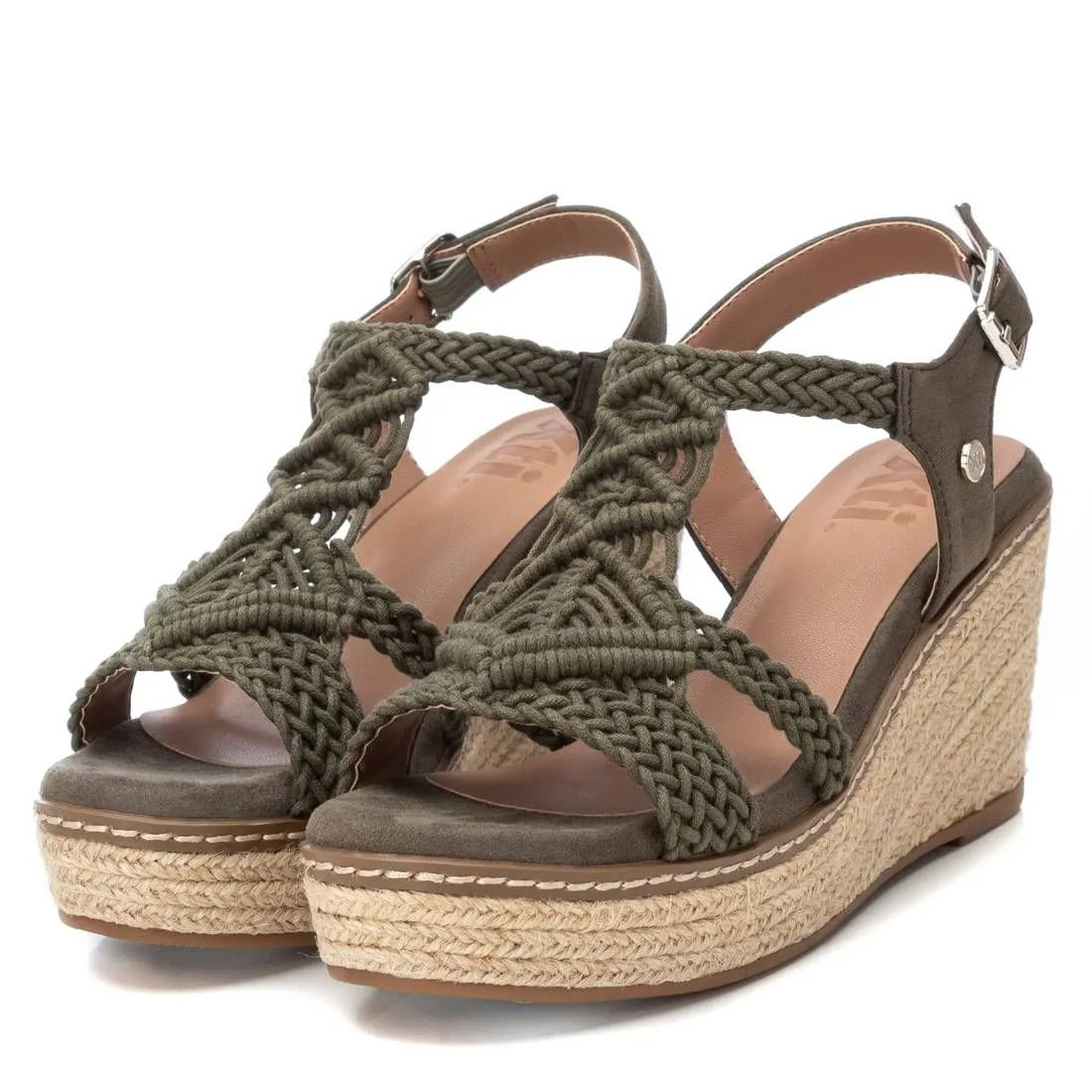 Women's Jute Wedge Sandals By XTI