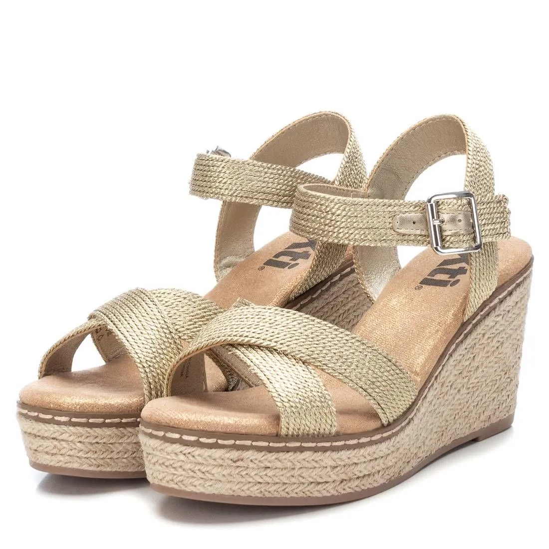 Women's Jute Wedge Sandals By XTI