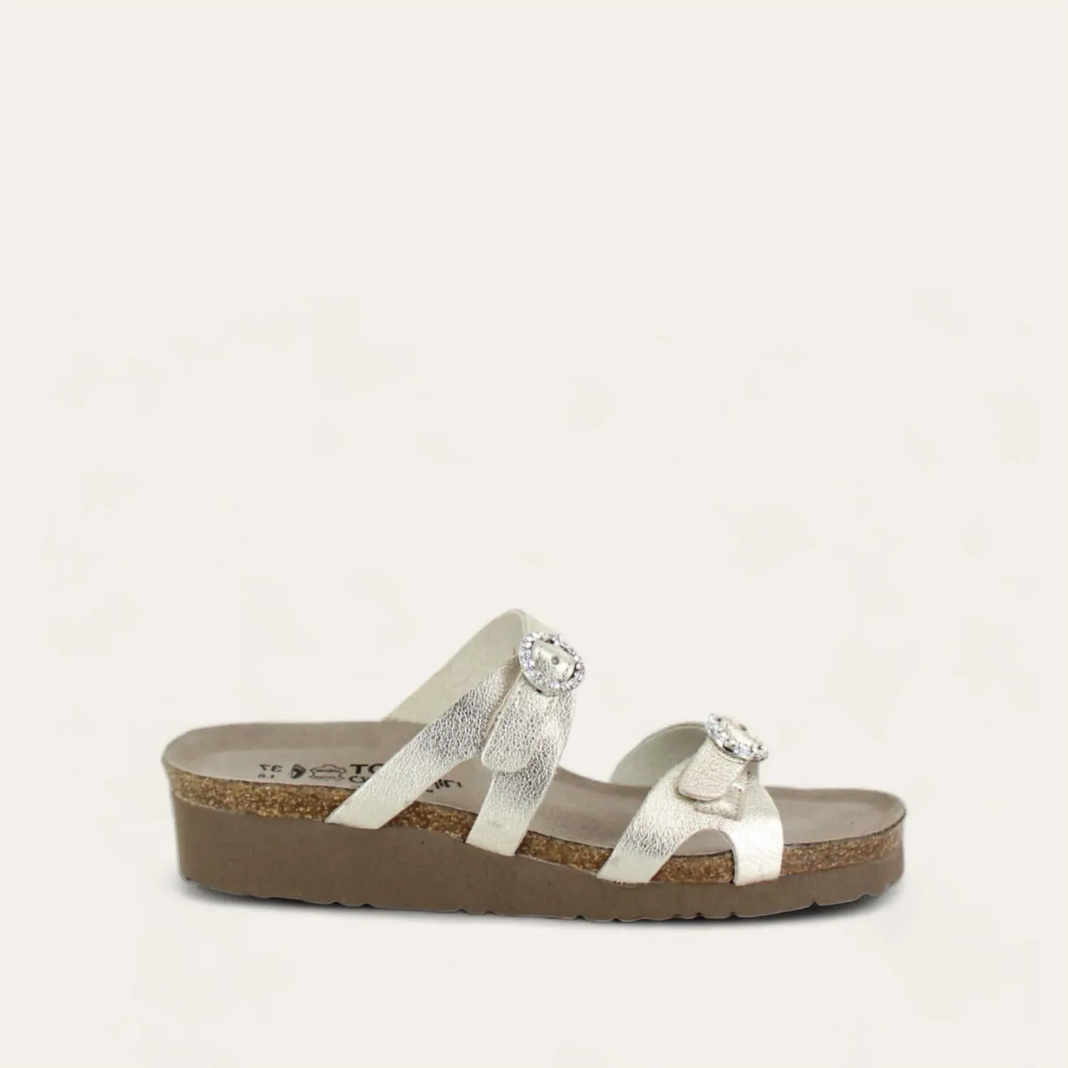 Women's Kate Sandal In Radiant Gold