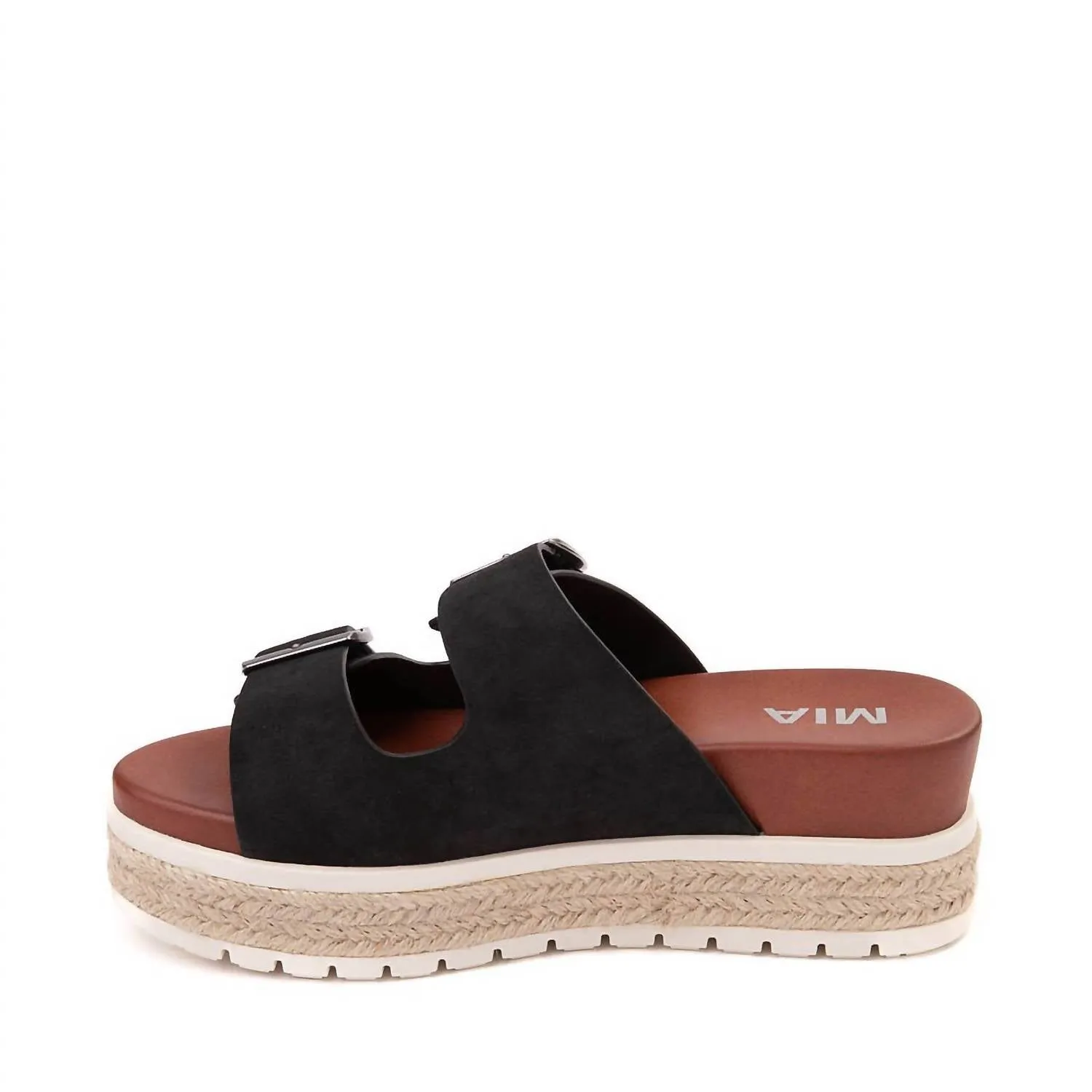 Women's Kely-C Platform Slide Sandal In Black