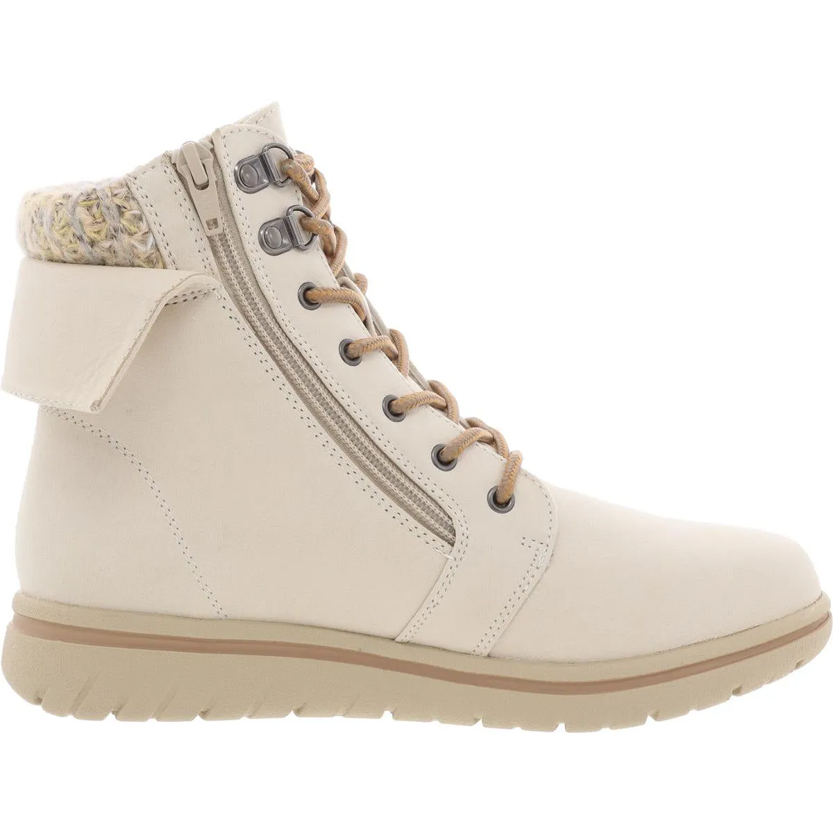 Womens Lace-Up Man Made Winter & Snow Boots
