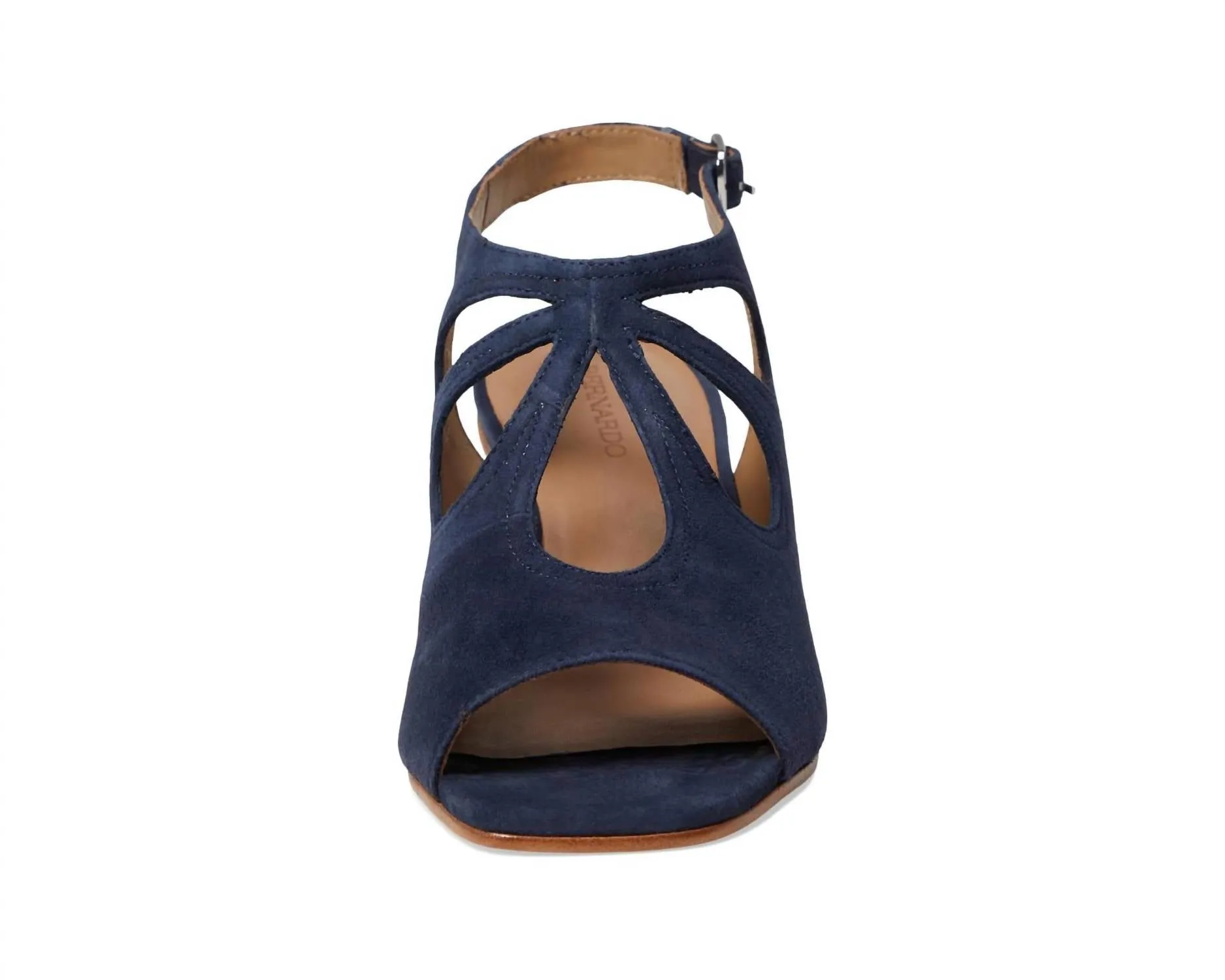 Women's Lainey Sandals - Medium In Navy Kid Suede
