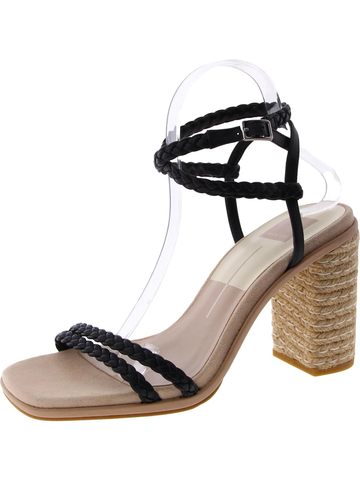 Womens Leather Strappy Ankle Strap