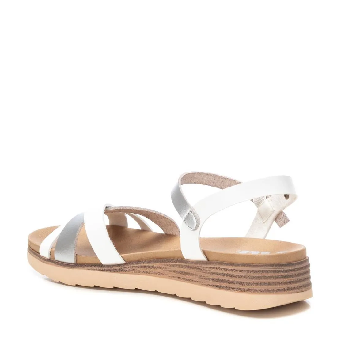 Women's Low Wedge Strappy Sandals By XTI