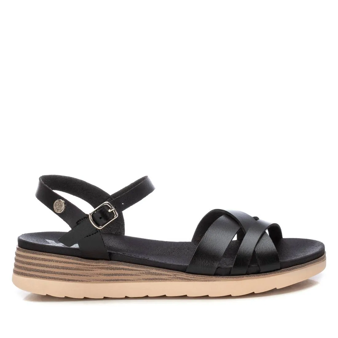 Women's Low Wedge Strappy Sandals By XTI