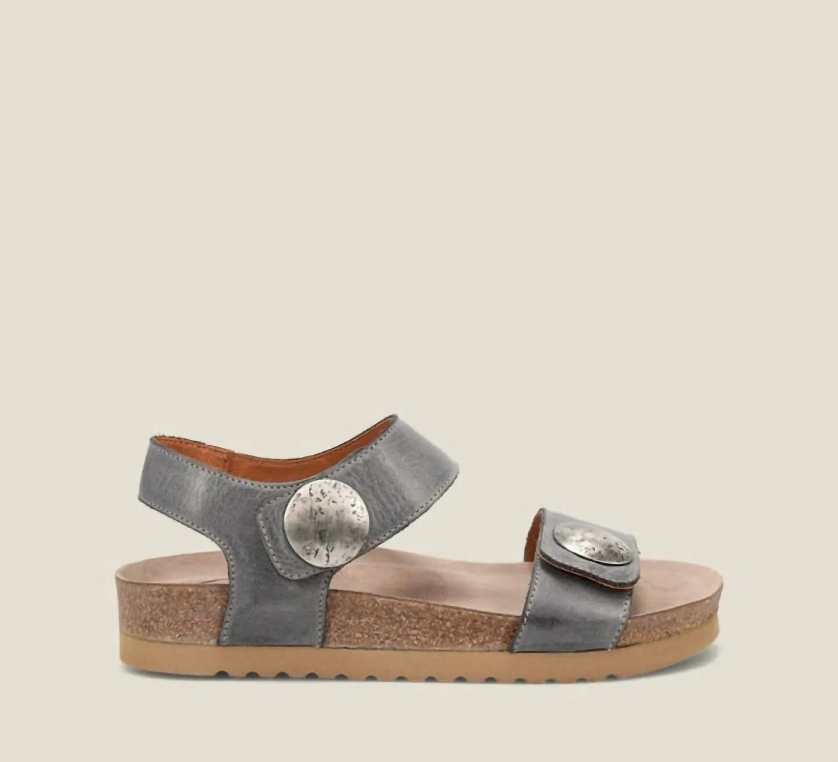 Women's Luckie Sandals In Steel Stll (Disc)