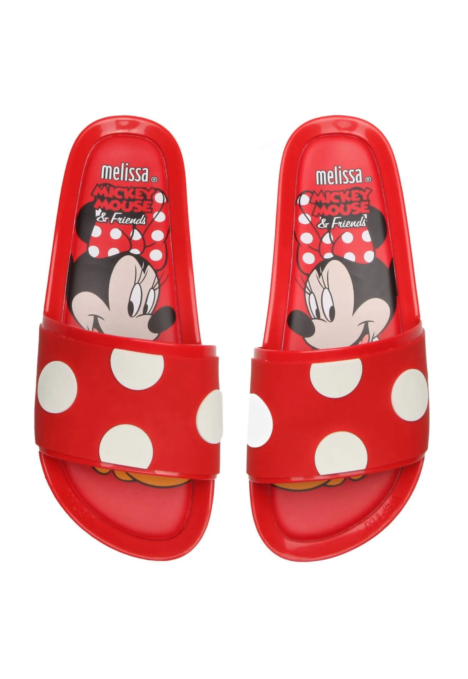 Women's Minnie Beach Slide In Red