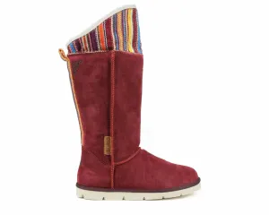 Women's Mongol 19 Tall Boots In Burgundy